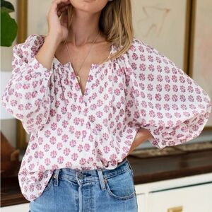 Emerson Frye White Blouse